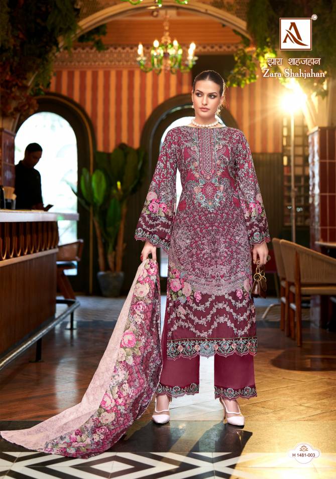 Zara Shahjahan By Alok Cotton Dress Material Wholesale Shop In Surat